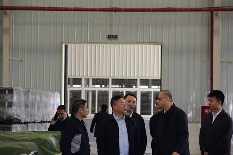 杨明率队莅临绵阳亚美AM8AG官网公司调研指导事情